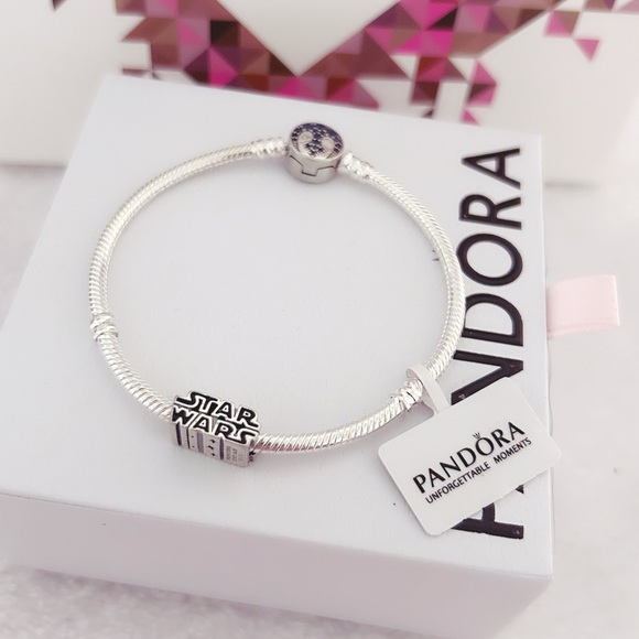 Sterling Jewelry - STERLING SILVER Star Wars Jedi & Rebel Alliance Snake Chain Bracelet (19cm|7.5”)